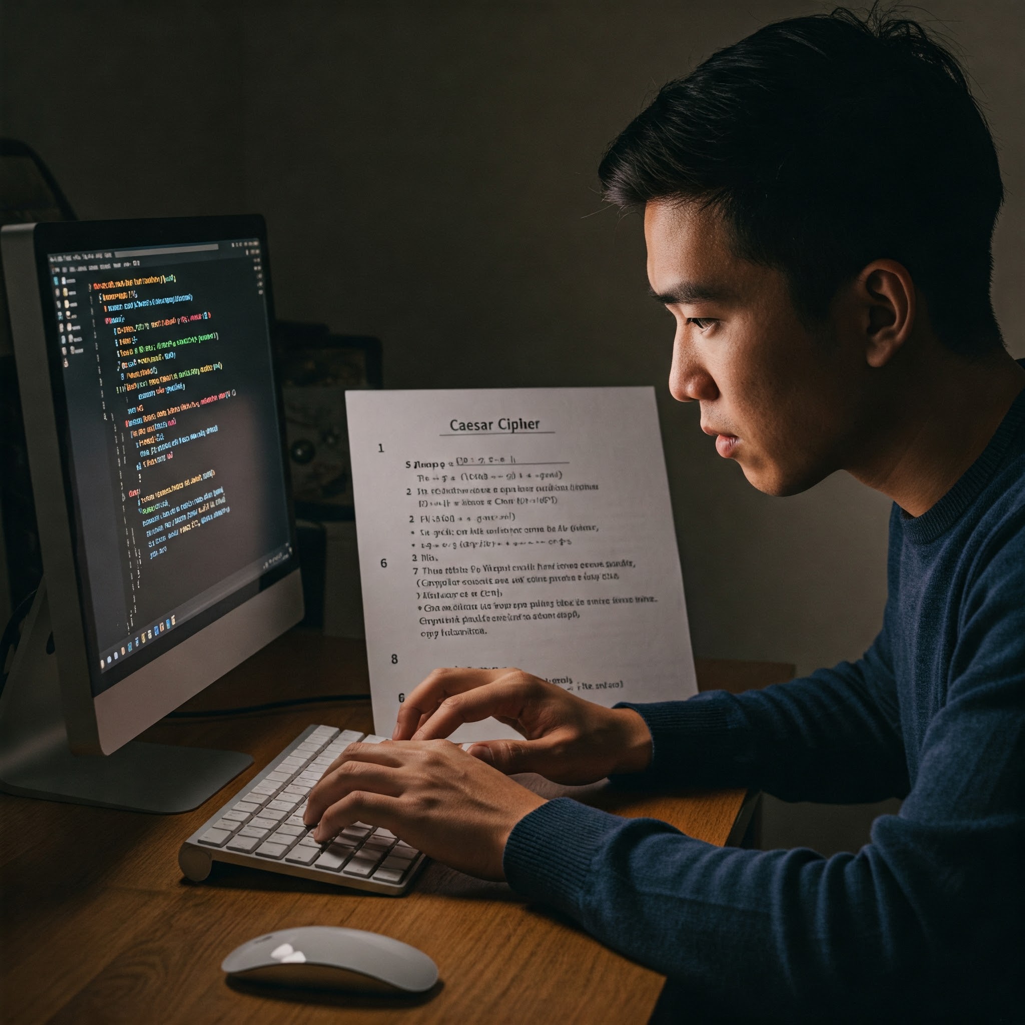 Project - Cryptography with the Caesar Cipher